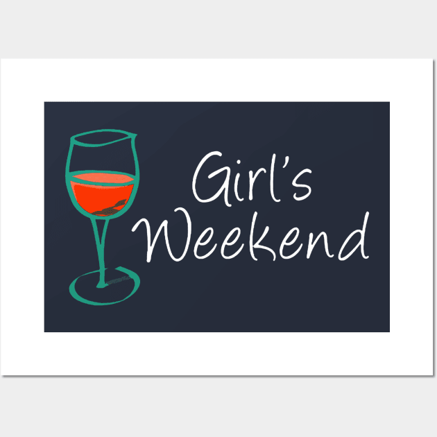 Red Wine, Girls Weekend 2 Wall Art by radamelukaku